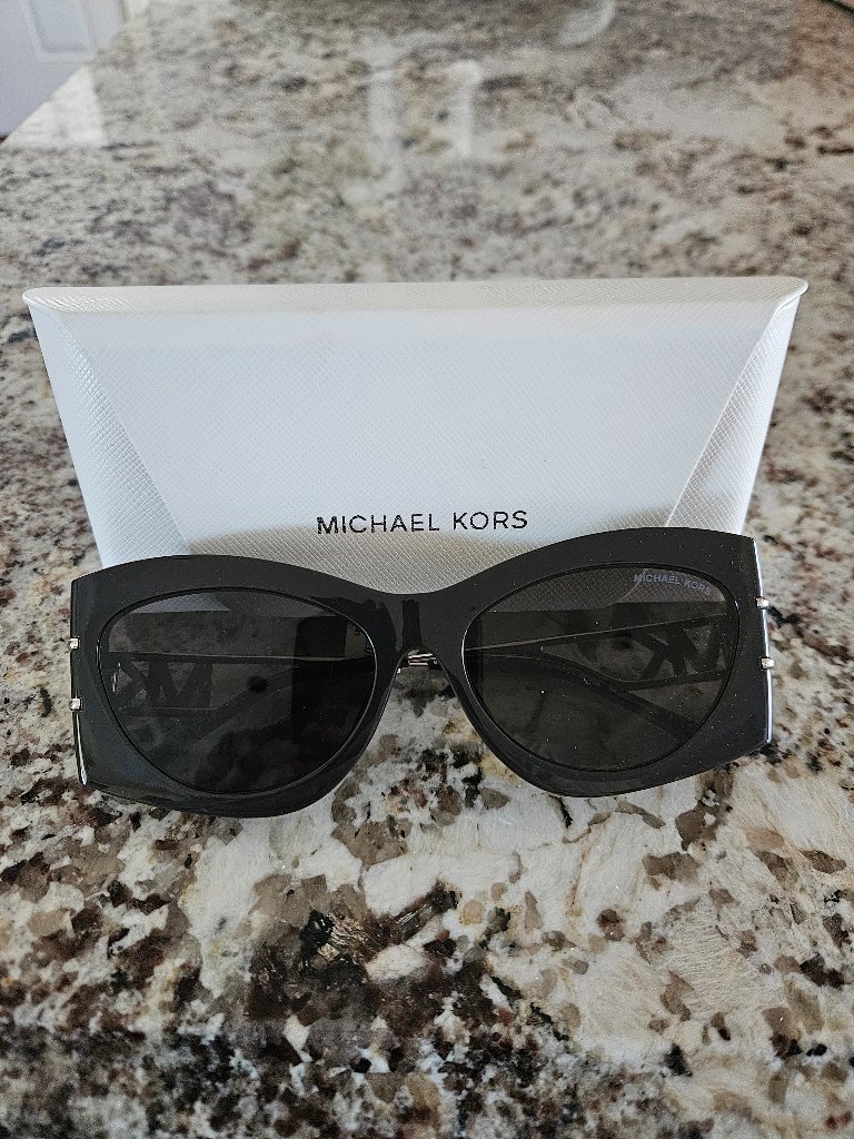 New Michael Kors, Black Cat Eye Sunglasses